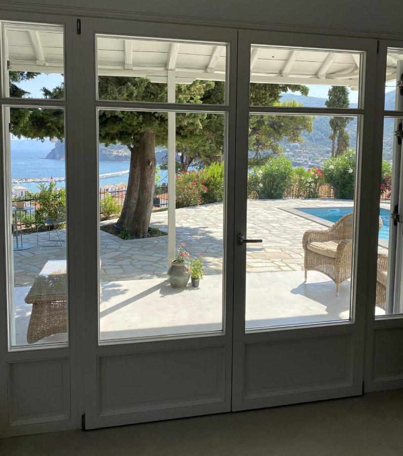 Villa Icelle Skopelos Town Sea View Swimming Pool Exterior foto