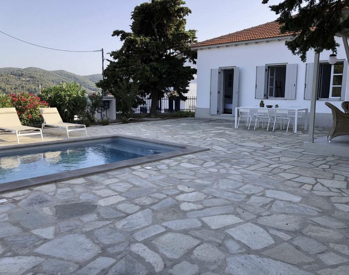 Villa Icelle Skopelos Town Sea View Swimming Pool Exterior foto
